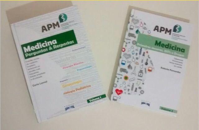 Livro Medicina Apm-volumes 1 E 2 Em Campinas-edição