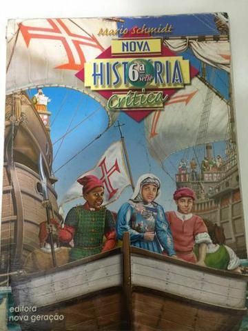 Livro Nova História Crítica 6° série ISBN  