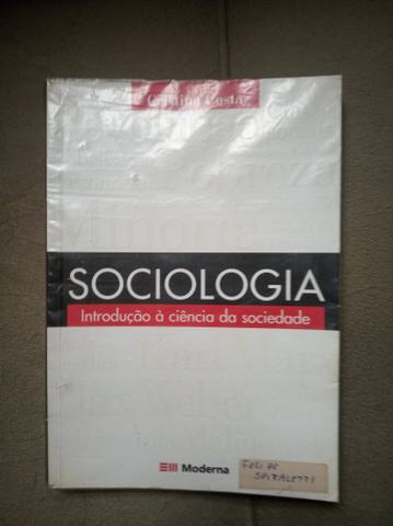 Livro Sociologia introdução a ciência da sociedade ISBN
