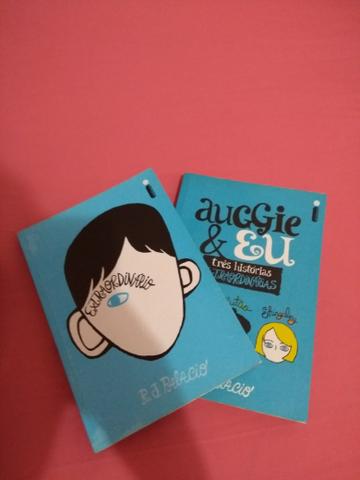 Livro extraordinário e auggie e eu