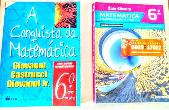 Livros de Matemática da 6ª Série