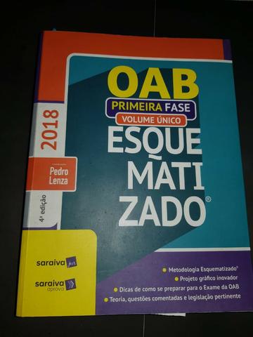 Livros preparatórios para OAB