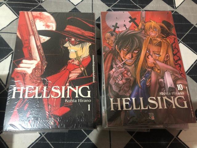 Mangá Hellsing Completo 10 Volumes