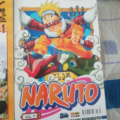 Mangás NÚMERO 1, One Piece e Naruto
