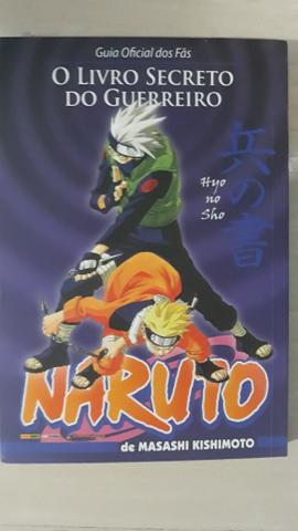 Naruto manga o livro secreto do guerreiro