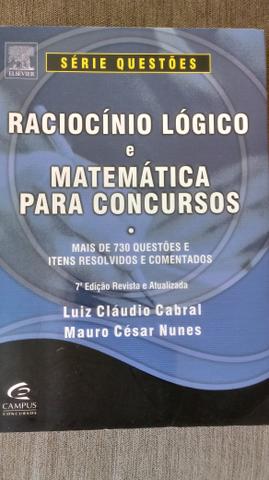 Raciocinio Logico e Matematico para Concursos