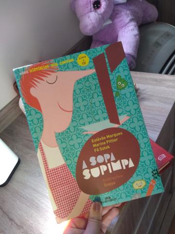 Vendo livro "A sopa Supimpa" Semi-Novo!