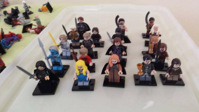 Bonecos Lego Similar - Game of Thrones. Valor Unitário