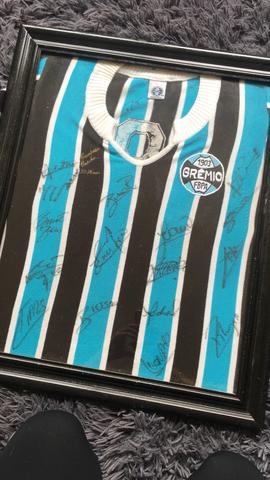 Camisa Grêmio Autografada Libertadores 