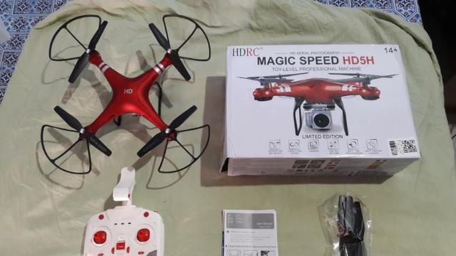 Drone hd5h novo com camera hd. entrego