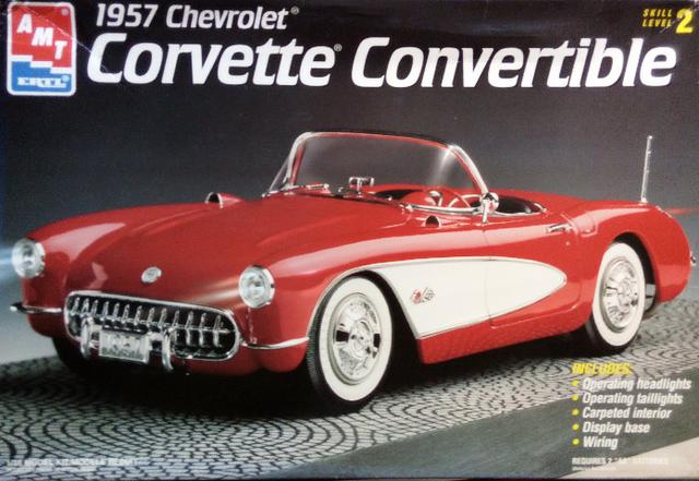 Modelo para montar  Chevrolet Corvette Convertible