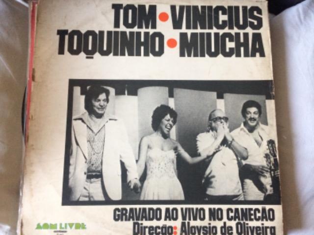 Tom, Vinicius, Toquinho e Miucha disco se vinil