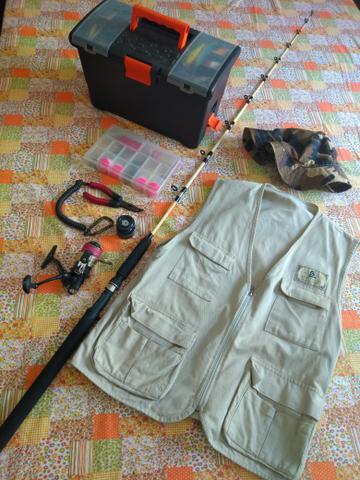 Vara de pesca esportiva