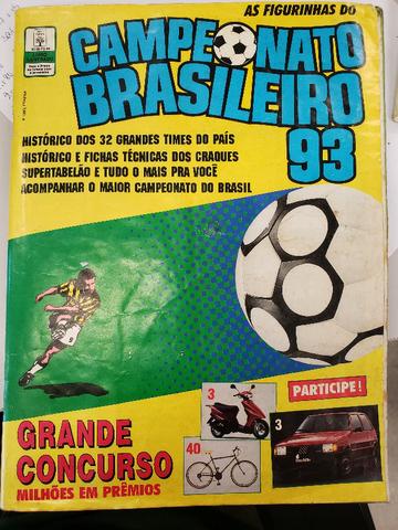 Álbum de Figurinhas - Brasileirão 93 (Completo) R$179