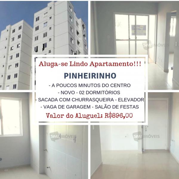 Aluga-se Apartamento Novo no Pinheirinho!