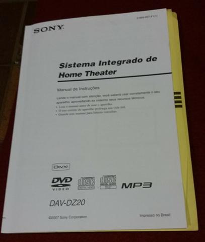 Home Theater Sony DAV-DZ20