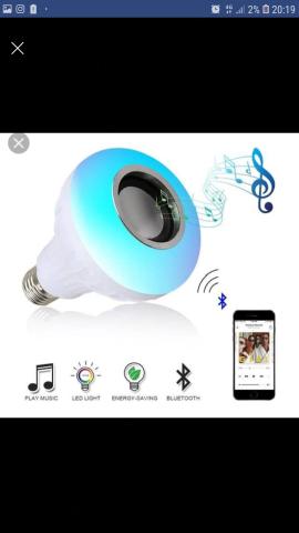 Lâmpada Bluetooth