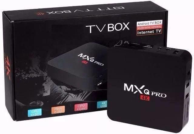 PROMOÇÃO! TV Box MXQ 16Gb Novo Com Garantia