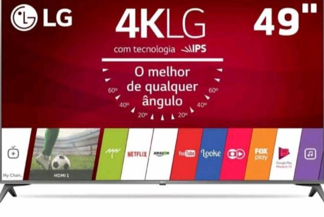 Vendo TV 49polegada full HD smart 4k LG