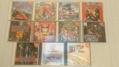 11 Jogos Originais Dreamcast Frete Gratis 12x S