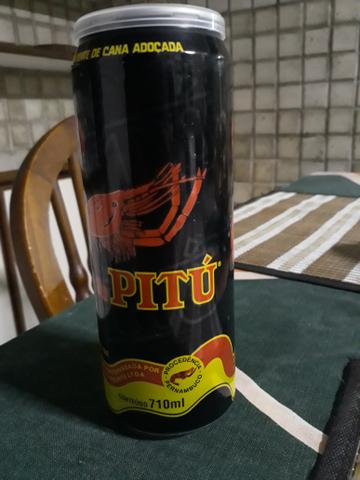 17 latões de pitu de 710ml