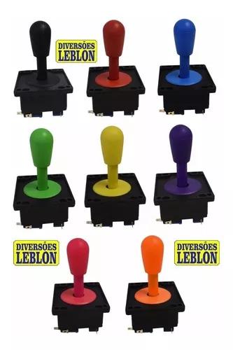 4 Comandos Joystick P/ Fliperama Arcade Bartop Raspberry