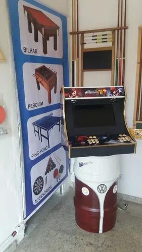 Bartop Controle Arcade. Fliperama Portátil