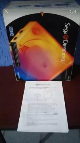 Caixa Dreamcast Americano Original C/ Manual