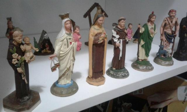 Coleção de 7 santinhos católicos importados R$60