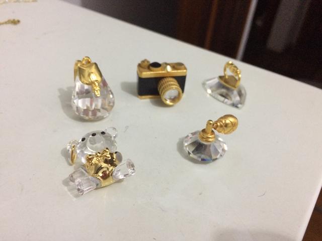 Coleção miniaturas Swarovski
