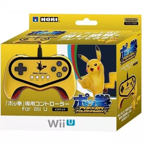 Controle Pokken Tournament Pro Pad - Pikachu - Wii U.