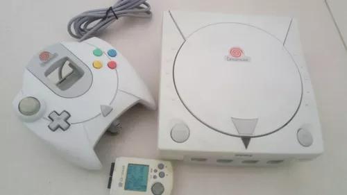 Dreamcast Com Controle, Vmu, Modbios, Hd E Jogos Instalado