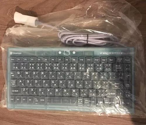 Dreamcast Keyboard Teclado Hello Kitty Blue Edicao Limitada