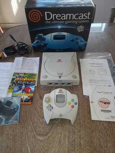 Dreamcast Na Caixa C/ Manual Funcionando 100%