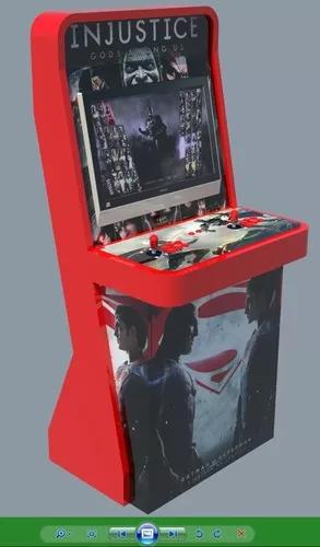 Fliperama Arcade Projeto E Medidas + 60 Modelos + Brindes