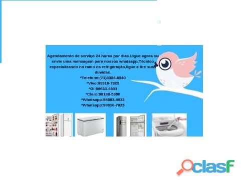 Freezer,Bebedouro,Geladeira e Máquina de lavar conserto