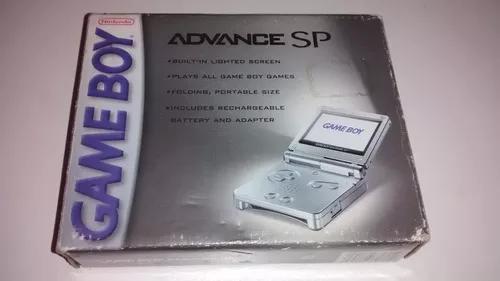 Game Boy Advance Sp Completo + Carregador + 1 Jogo Brinde