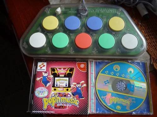 Jogo Pop N'music + Controle Exclusivo - Dreamcast