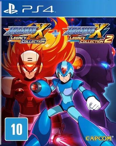 Mega Man Megaman X Legacy Collection 1 + 2 - Ps4 - Lacrado