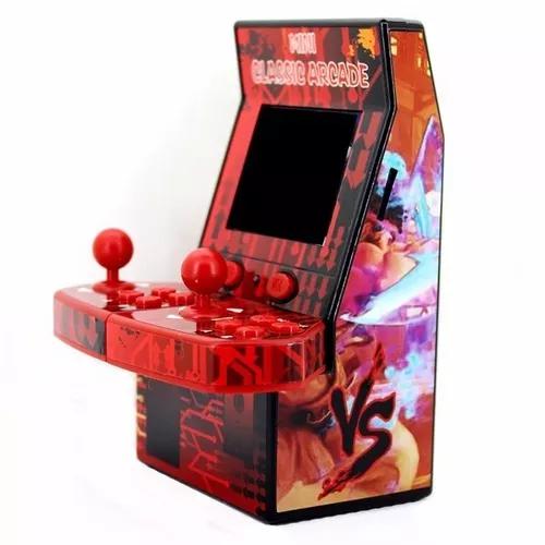 Mini Arcade Video Game Console Fliperama Machine 183 Jogos