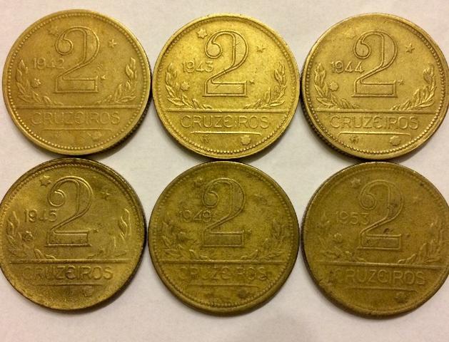 Moedas de 2 cruzeiros