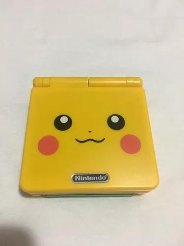 Nintendo Game Boy Advanced Sp Edição Limitada Pikachu
