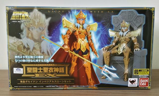 Poseidon Saint Seiya Emperor Throne (exclusivo) Bandai
