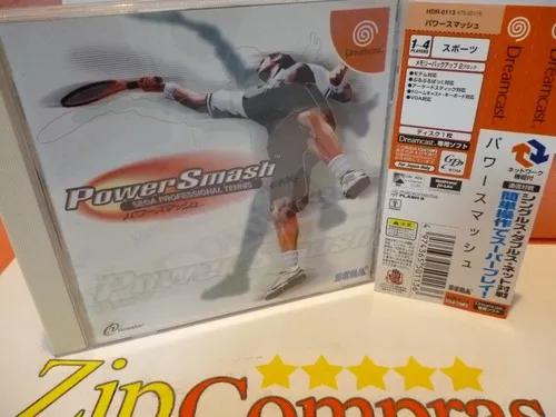 Power Smash Sega Dreamcast Spine Card Japan