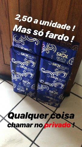 Skol beats azul fardo com 8un apenas  reais validade do