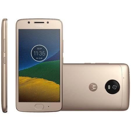 Smartphone Motorola Moto G5, 32GB, Dual, 13MP, 4G, Dourado