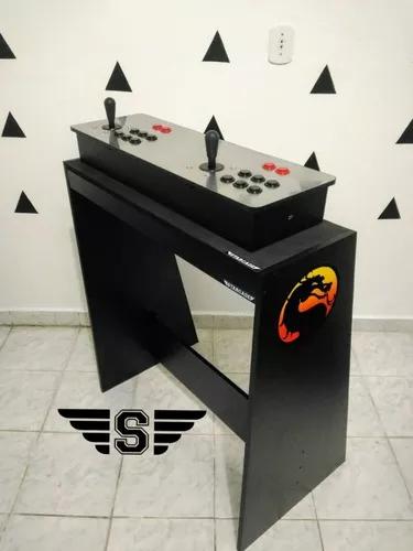 Suporte Base Mesa Apoio Arcade Fliperama Portátil Modelo A.