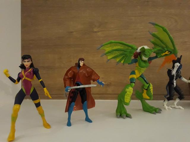 X-Men bonecos Toy Biz antigos (lote)