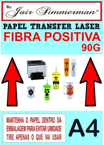 100 Papel Transfer Laser 90g