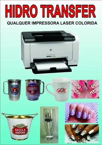 20 Folhas Papel Hidro Transfer